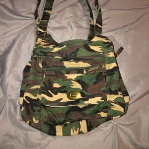 Camouflage satchel